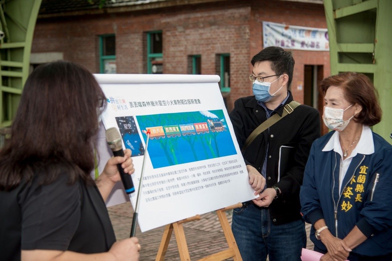 夢幻療癒廣場 宜蘭幾米星空飛天火車2.0明年嶄新迎賓 夢幻療癒廣場 宜蘭幾米星空飛天火車2.0明年嶄新迎賓