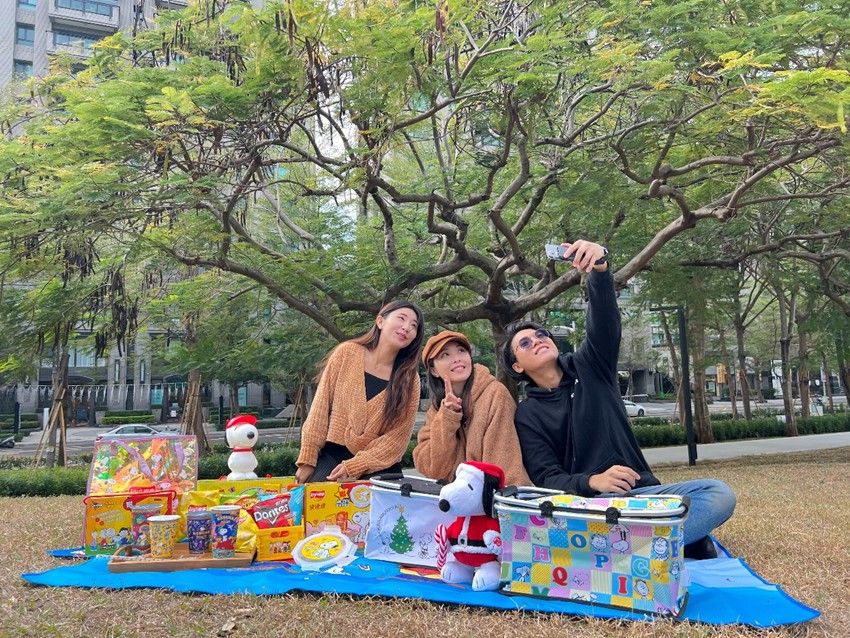 今年走春新模式 史努比式野餐引領走春新風潮 今年走春新模式 史努比式野餐引領走春新風潮