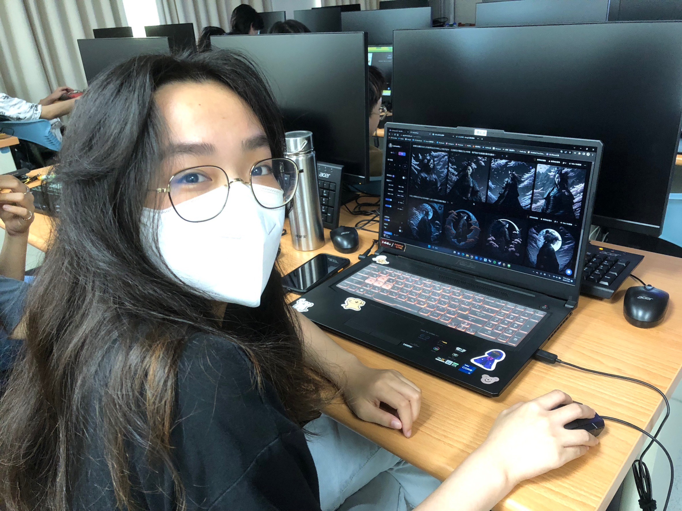 影音/用AI設計鈔票與美甲及視覺傳達 佛大產媒系學習活動週展現設計實力 影音/用AI設計鈔票與美甲及視覺傳達 佛大產媒系學習活動週展現設計實力