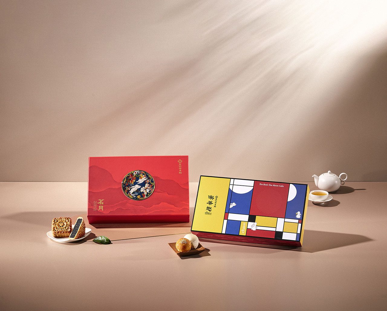 天仁茶禮、茶月餅玩轉中秋 首度東西藝術雙呈現 禮盒視覺新風貌 天仁茶禮、茶月餅玩轉中秋 首度東西藝術雙呈現 禮盒視覺新風貌