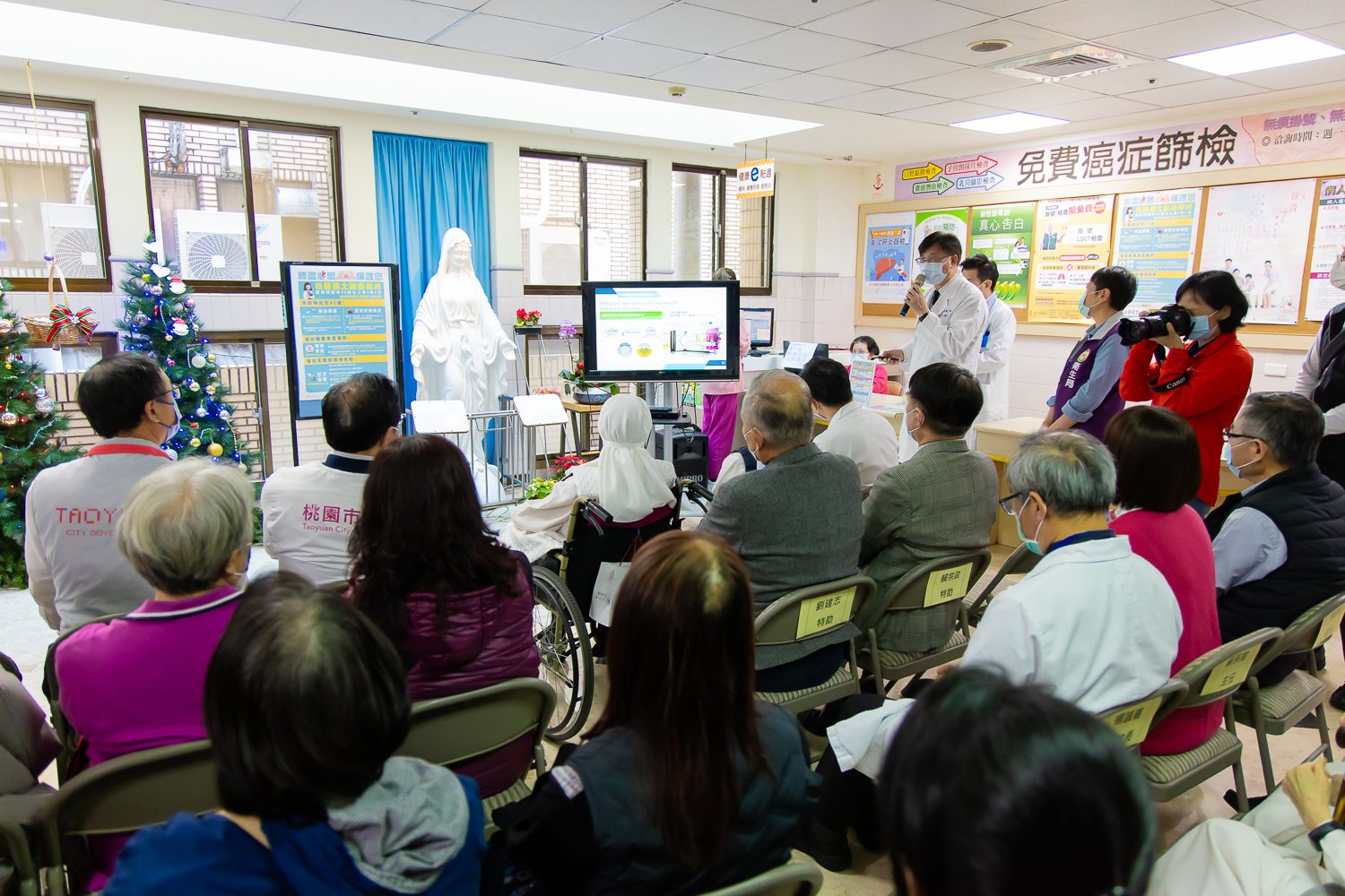 影音/桃市擴大肺癌篩檢 籲乳癌患者踴躍受檢 影音/桃市擴大肺癌篩檢 籲乳癌患者踴躍受檢