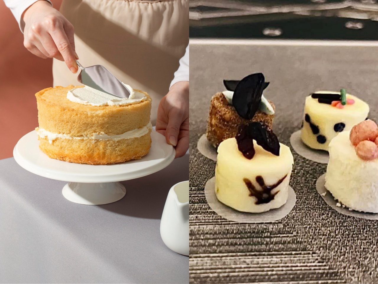 迷你蛋糕出爐!真材實料微縮蛋糕原料竟是起司球 網友大讚「有創意」 迷你蛋糕出爐!真材實料微縮蛋糕原料竟是起司球 網友大讚「有創意」