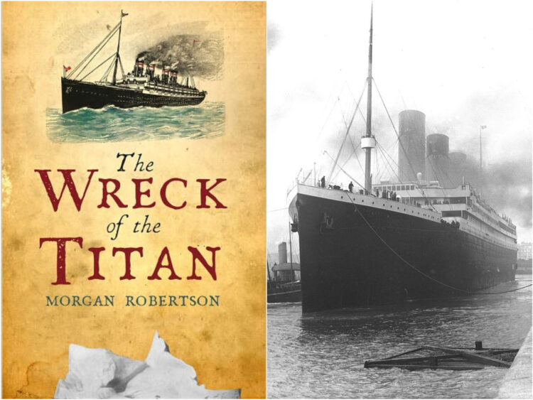 是巧合還是預言?美國小說家羅伯森早14年描繪出「鐵達尼號」沉沒 是巧合還是預言?美國小說家羅伯森早14年描繪出「鐵達尼號」沉沒