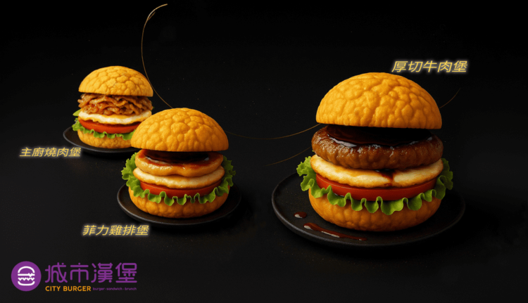 連菠蘿麵包都能「酥脆爆汁」？城市漢堡推出創意新品　再送人氣爆餡泡芙