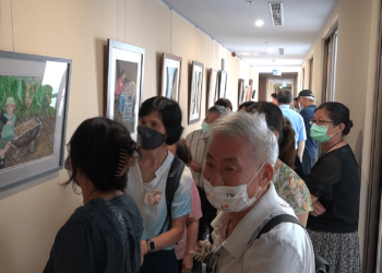 影音/「粉」有意思 黎明粉彩班聯展
