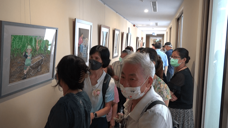 影音/「粉」有意思 黎明粉彩班聯展