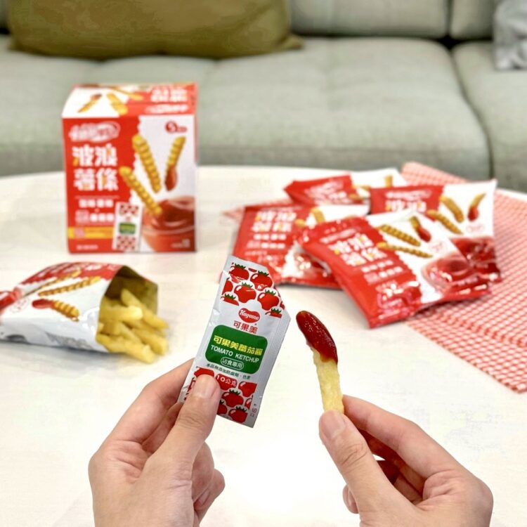 快衝!卡廸那95℃波浪薯條聯名可果美蕃茄醬 期間限定薯條控必吃! 快衝!卡廸那95℃波浪薯條聯名可果美蕃茄醬 期間限定薯條控必吃!