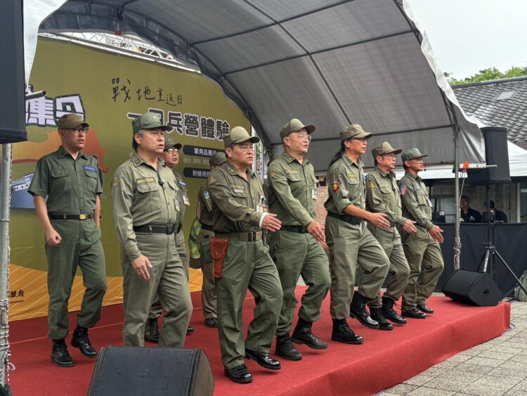 「金門老兵召集令」活動展開宣傳熱身 一日兵營體驗8月31日台北熱血登場