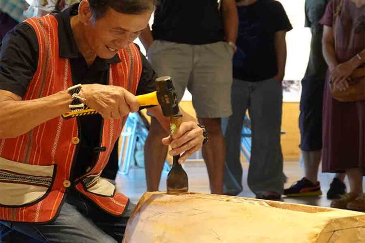 南澳群泰雅族傳統織布器具聯展 「韋建福」帶領師生傳承