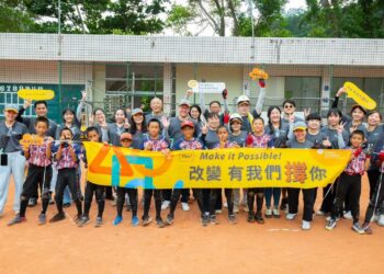 連五年送愛紅葉少棒　遠雄志工打造小球員專屬休息室