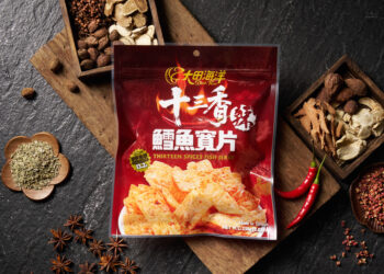 「香辣」出新境界！大田海洋推出《十三香辣鱈魚寬片》秘製辣粉掀起零食界新風潮