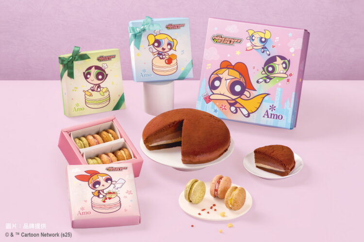 聖誕驚喜解鎖！阿默蛋糕推出「飛天小女警」主題甜點