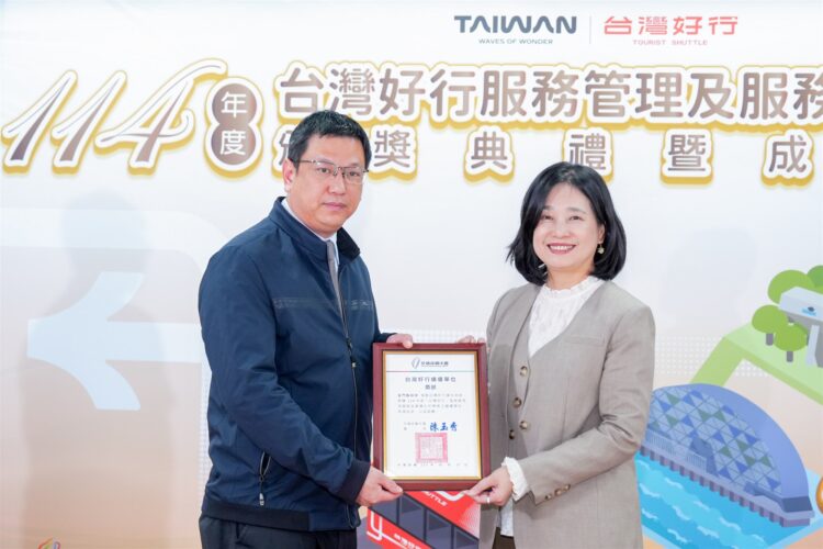 台灣好行金門線榮獲觀光署2025年評比優等