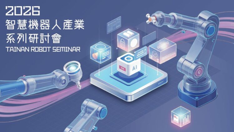 聚焦柳科三期新商機！首場臺南市「2026智慧機器人產業系列研討會」圓滿落幕