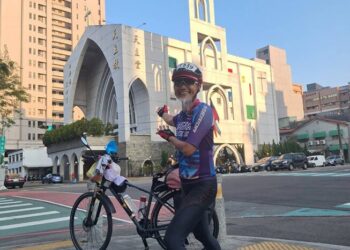 退休教師陳敏先 用單車騎出不老傳奇 退休教師陳敏先 用單車騎出不老傳奇
