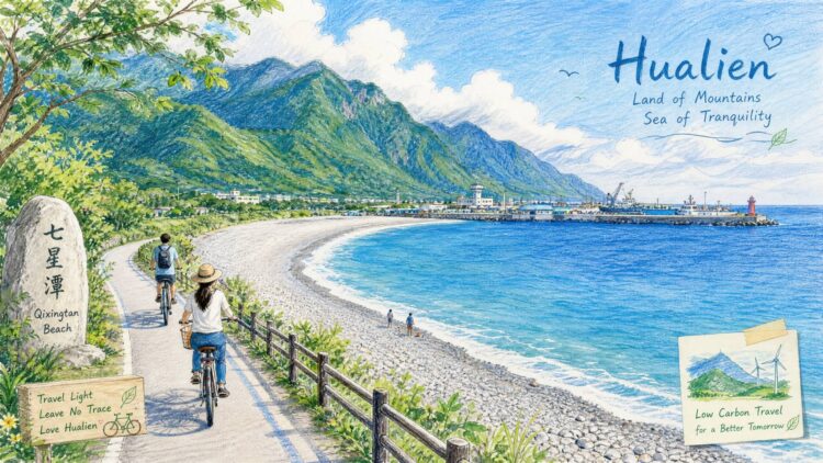 花蓮12條綠色自由行 山海之間邊旅行邊減碳 花蓮12條綠色自由行 山海之間邊旅行邊減碳