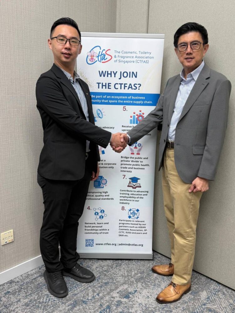 推動台灣香氛產業接軌全球!ISSA 跨海拜會新加坡 35 年權威機構 CTFAS 達成簽署教育 MOU 共識 推動台灣香氛產業接軌全球!ISSA 跨海拜會新加坡 35 年權威機構 CTFAS 達成簽署教育 MOU 共識